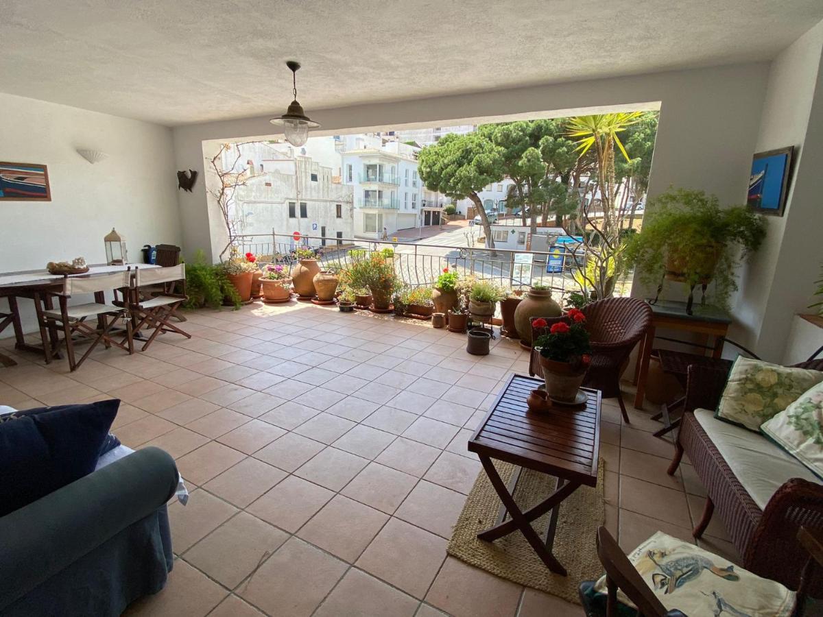 La Mejor Terraza De Tamariu Apartment Bagian luar foto
